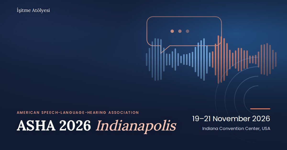 ASHA 2026 · Indianapolis