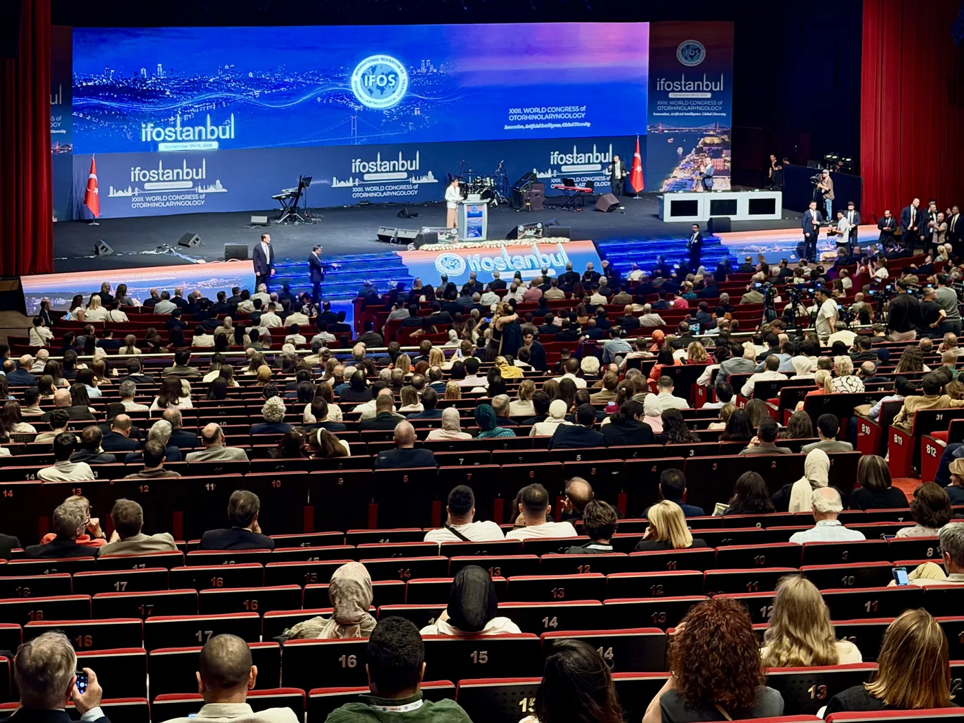 IFOS 2026 opening ceremony, Harbiye Auditorium