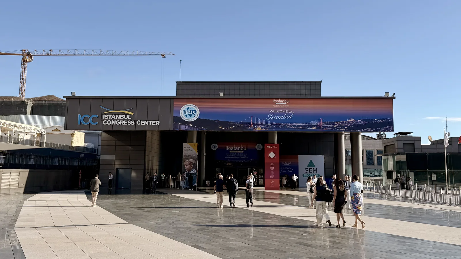 Entrance of the Istanbul Congress Center