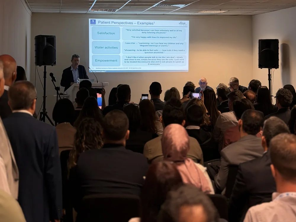 A crowded session at IFOS 2026