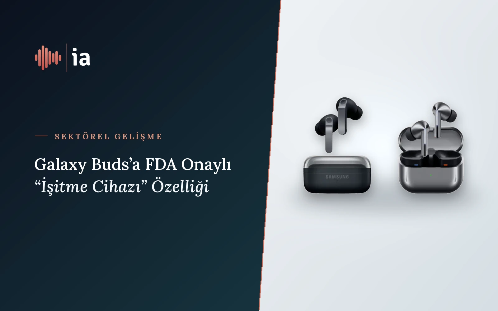 Galaxy Buds işitme cihazı özelliği