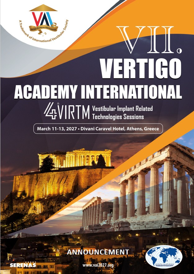 VII Vertigo Academy International — Atina 2027 afişi