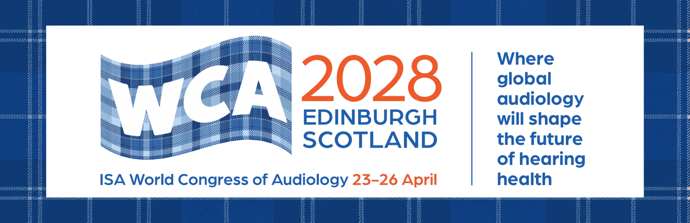 WCA 2028 Edinburgh congress banner